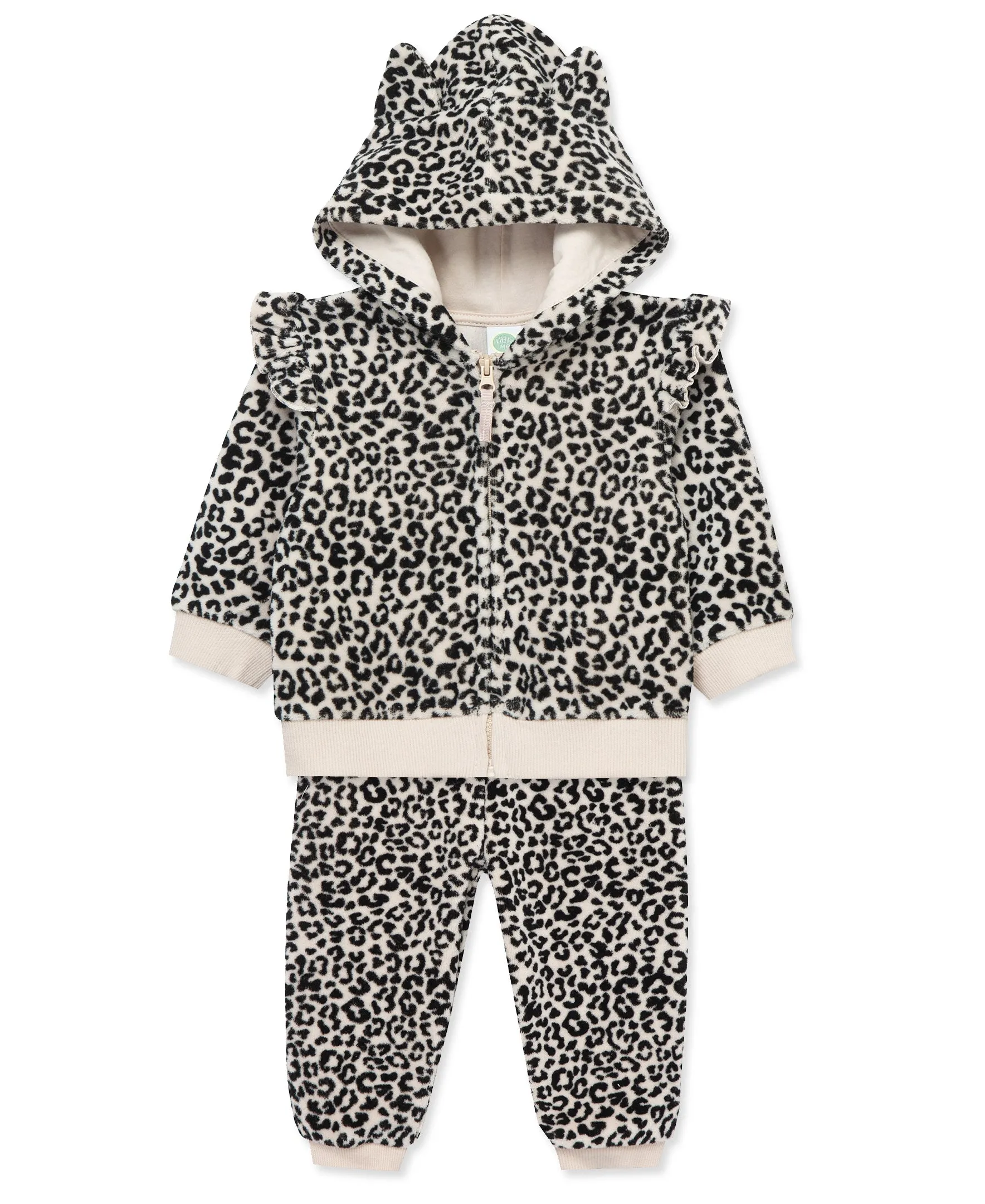 Leopard Hoodie Set (12M-24M)