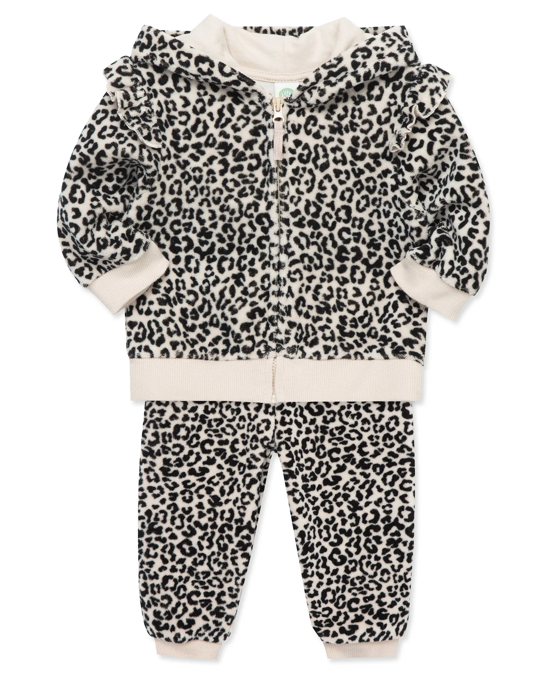 Leopard Hoodie Set (12M-24M)