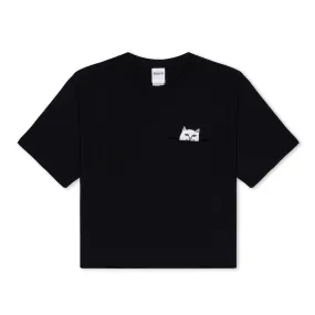 Lord Nermal Cropped Pocket Tee (Black)