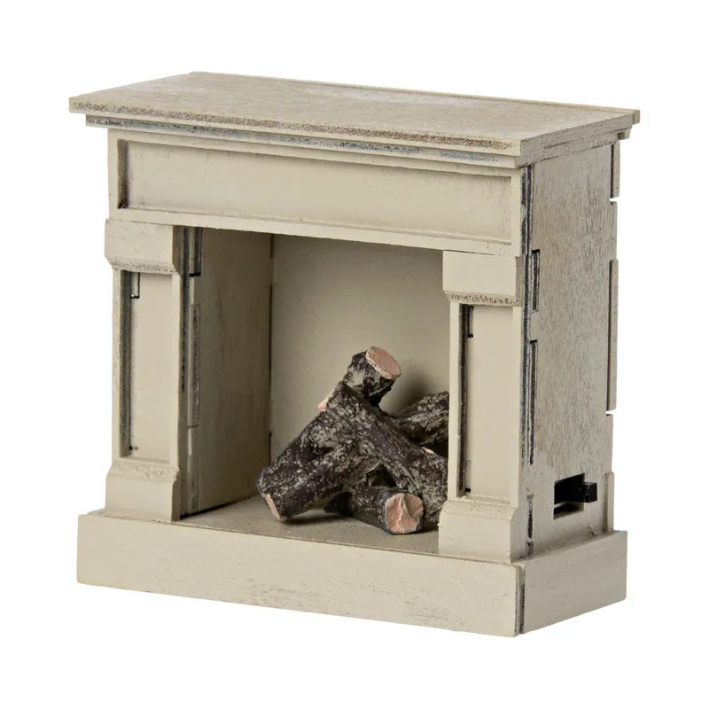 Maileg Fireplace - Off White