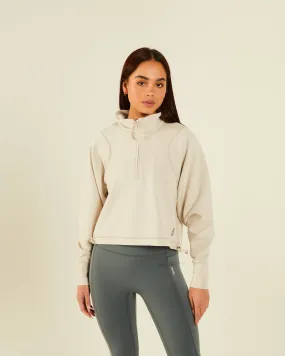 Margaux Half Zip Soft Clay