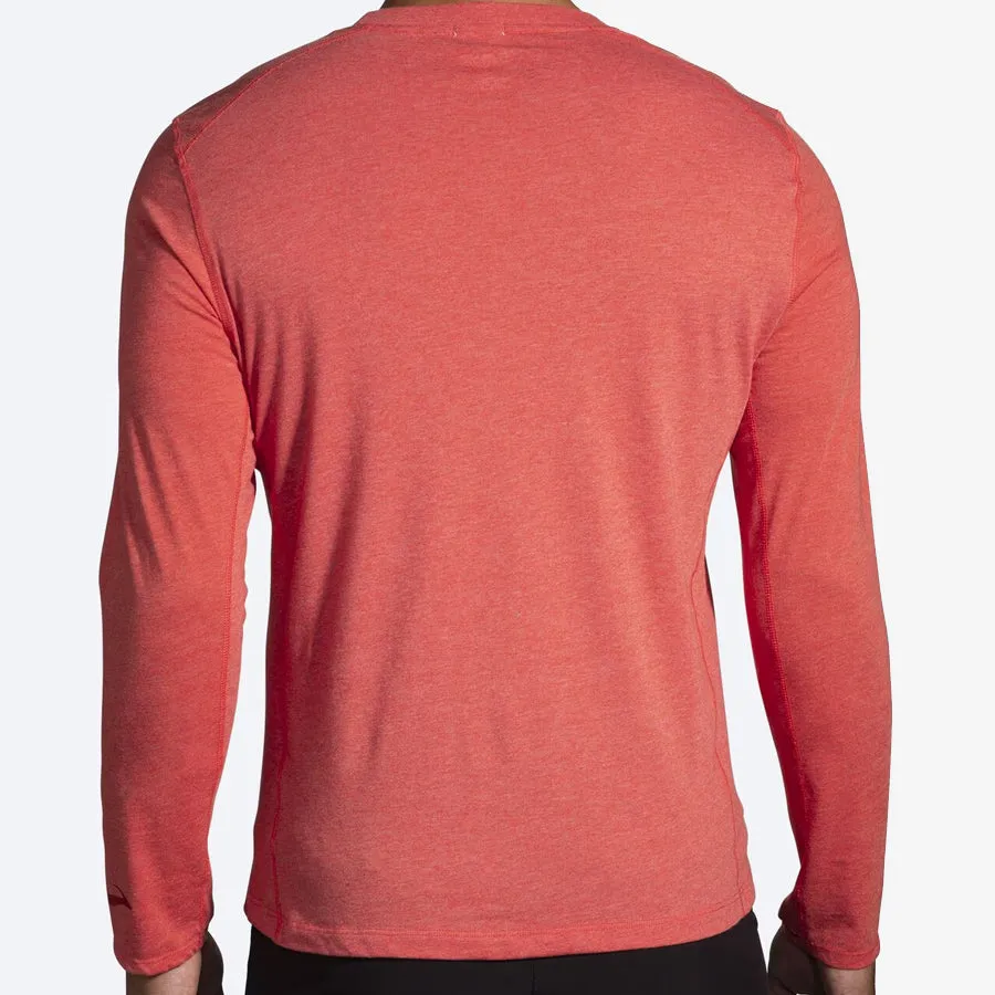 Men's Distance Long Sleeve 2.0 (Red Run Merry)