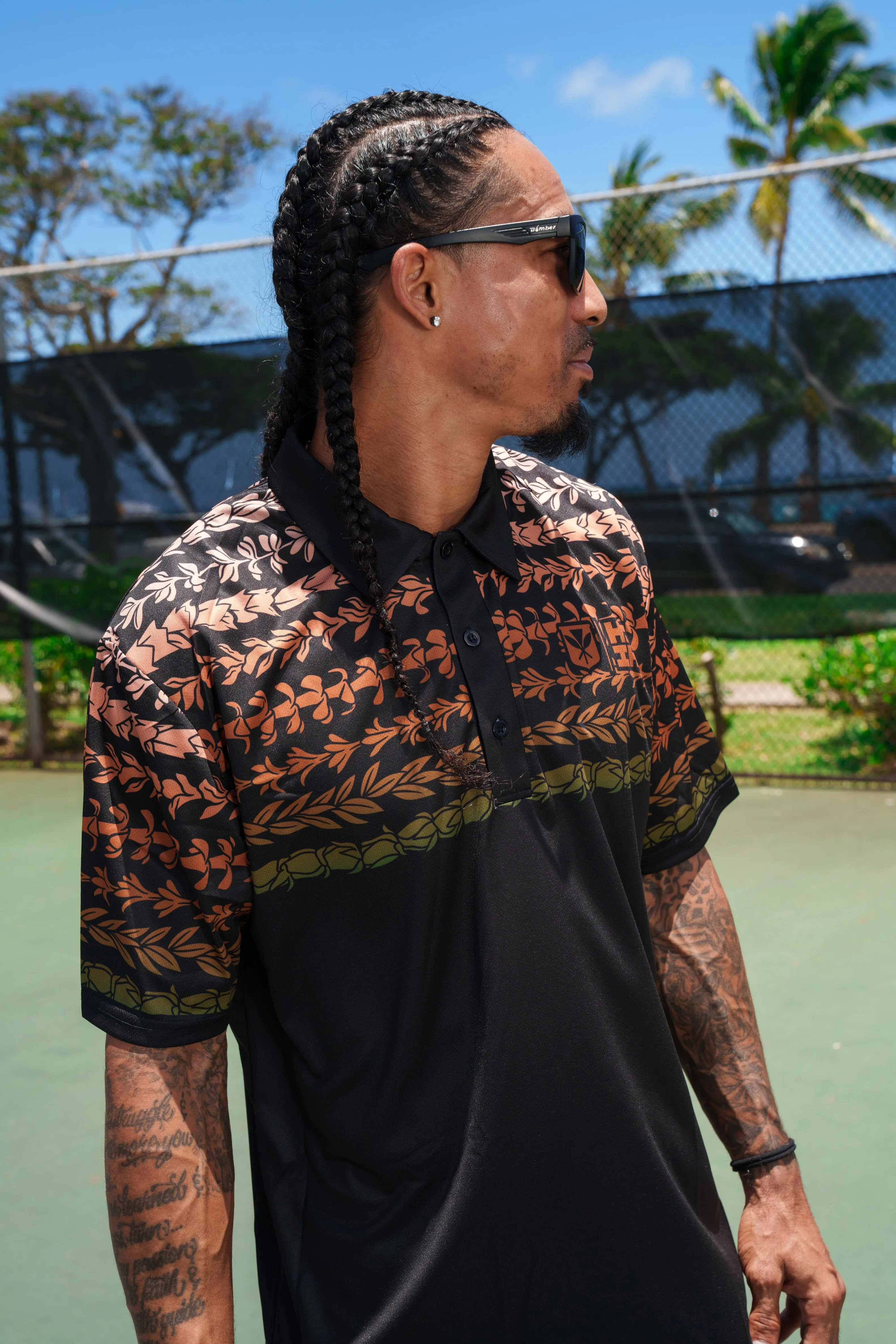 MILITARY LEIS GOLF SHIRT