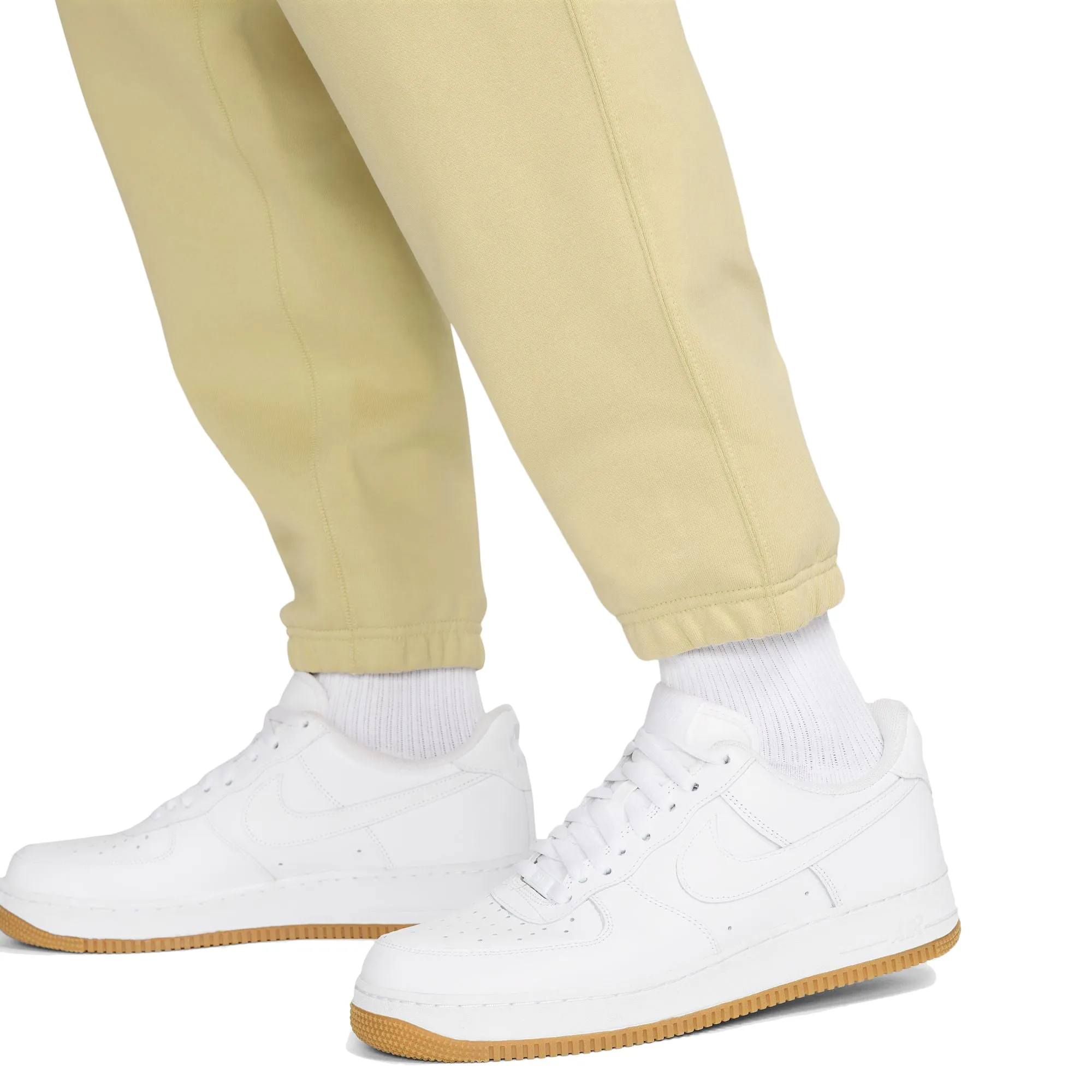 NikeLab NRG Solo Swoosh Fleece Pants Team Gold/White DX1364-783