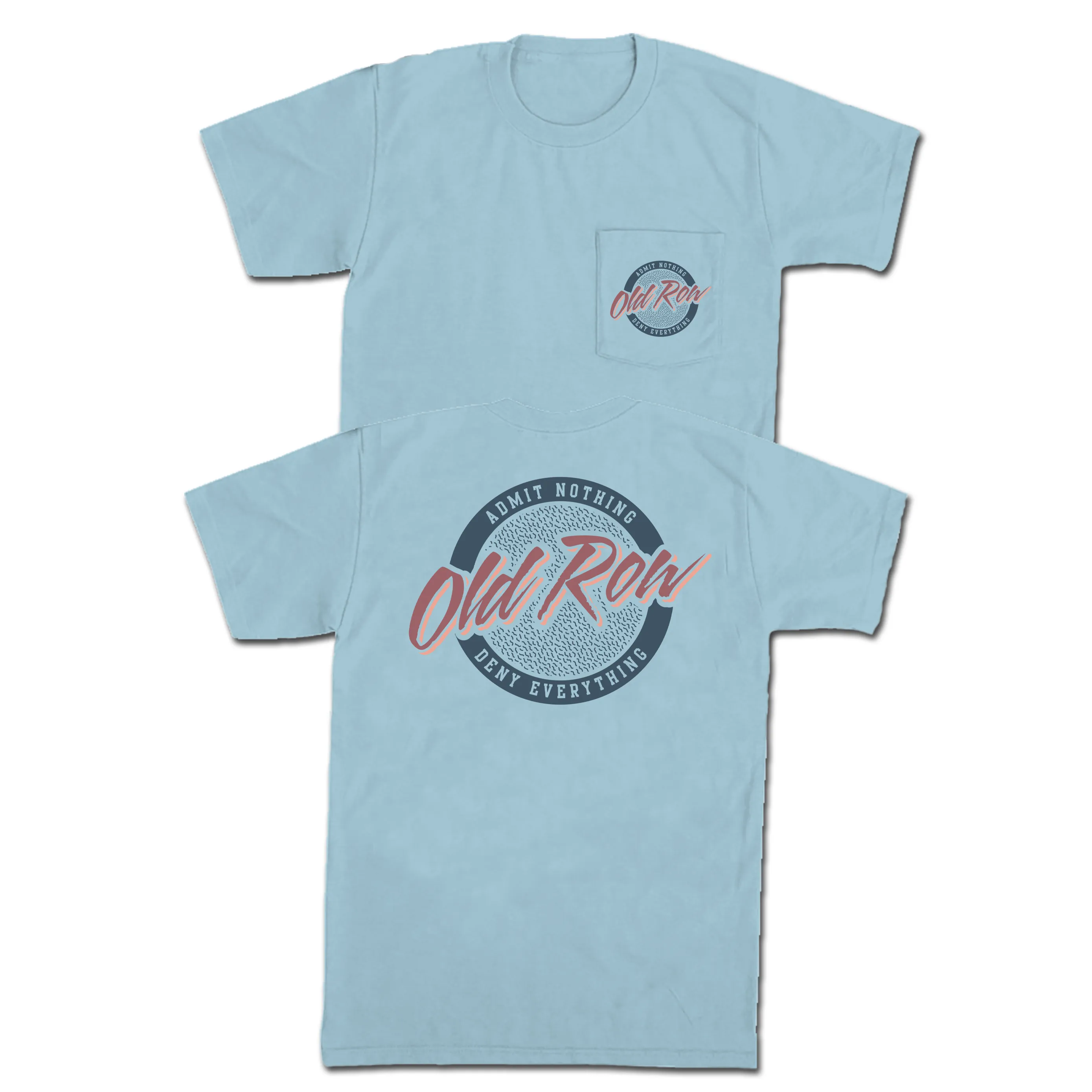 Old Row Circle Logo Pocket Tee