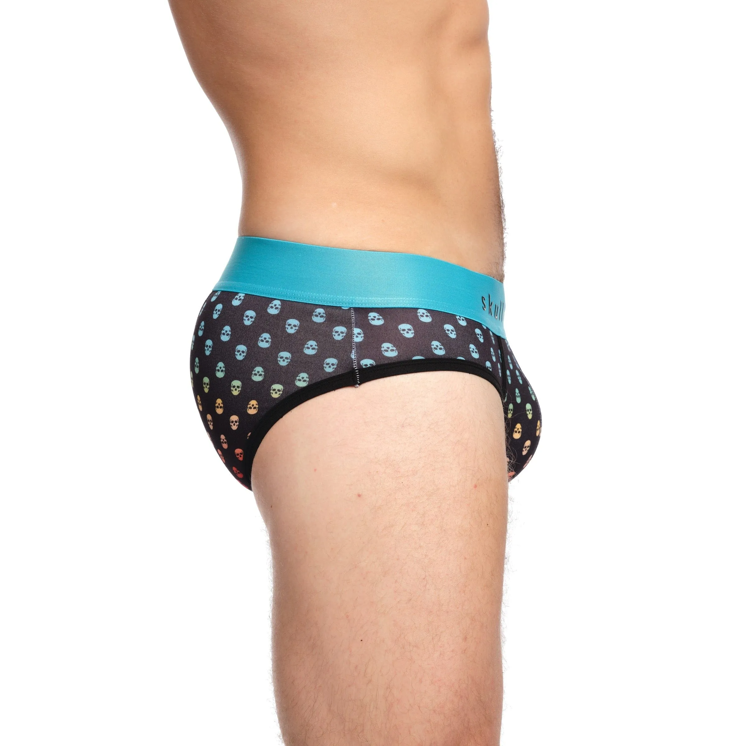 Ombre Skull Brief