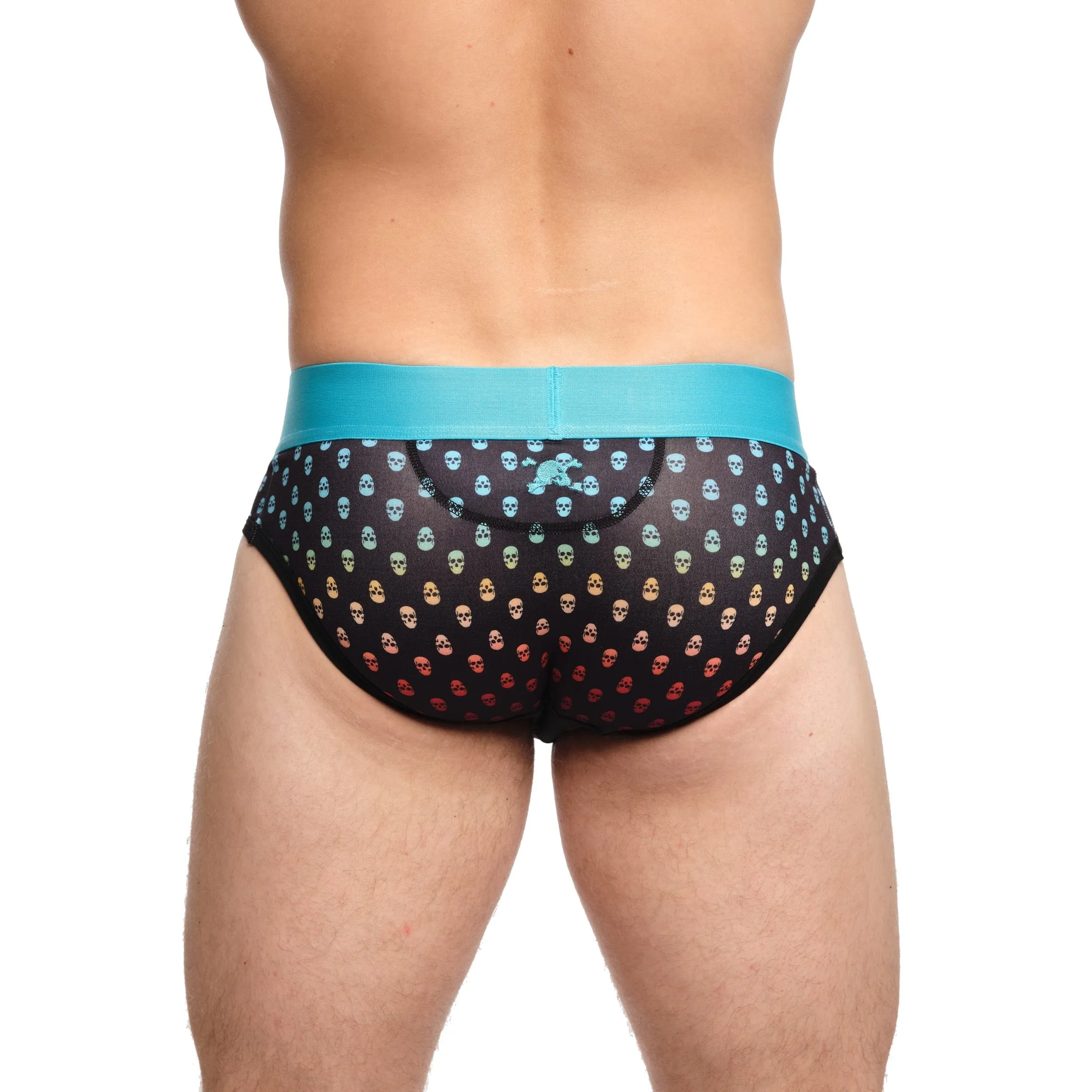 Ombre Skull Brief