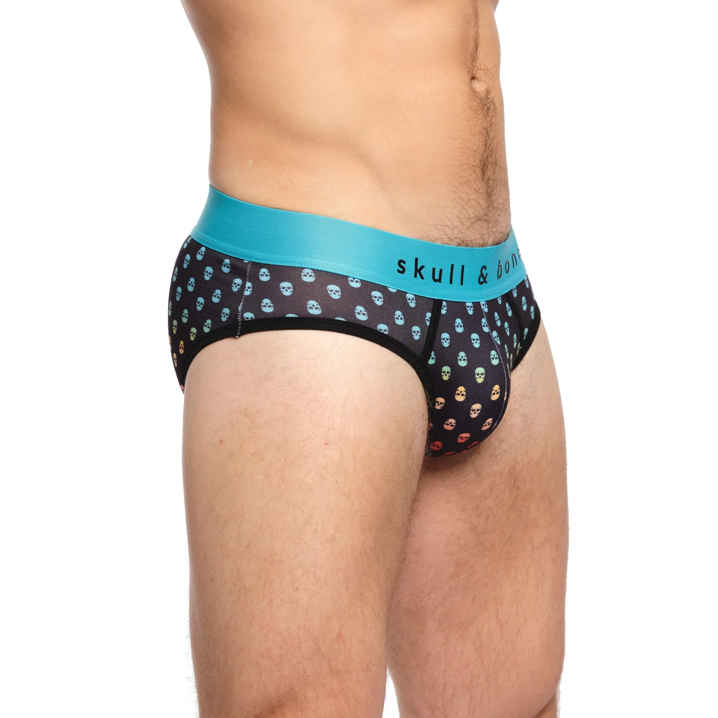 Ombre Skull Brief