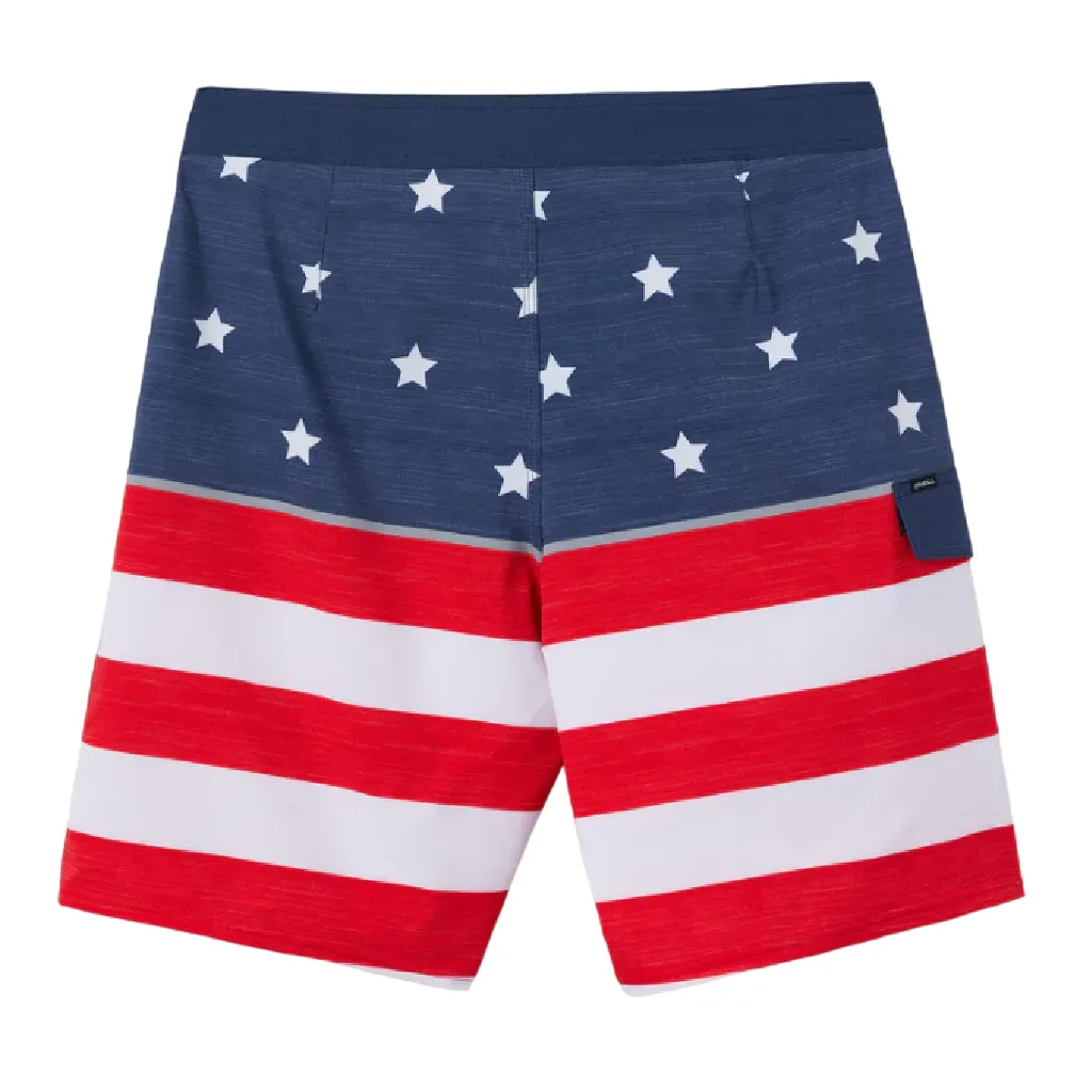 O'Neill Men's Lennox Flag Boardshort - 20"