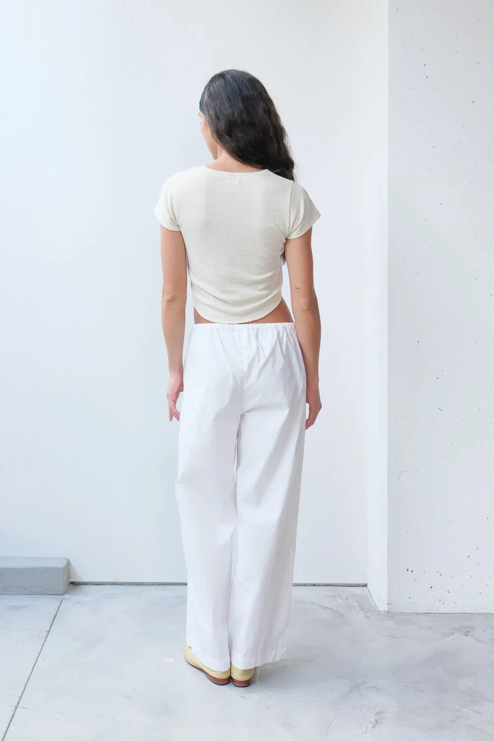 Organic Cotton Drawstring Pant