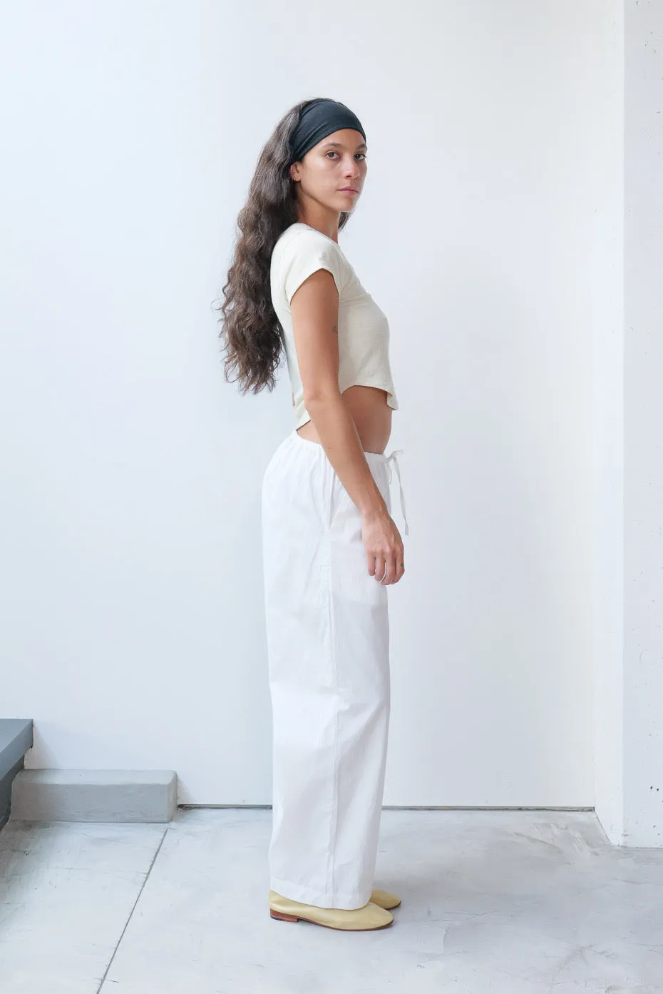 Organic Cotton Drawstring Pant