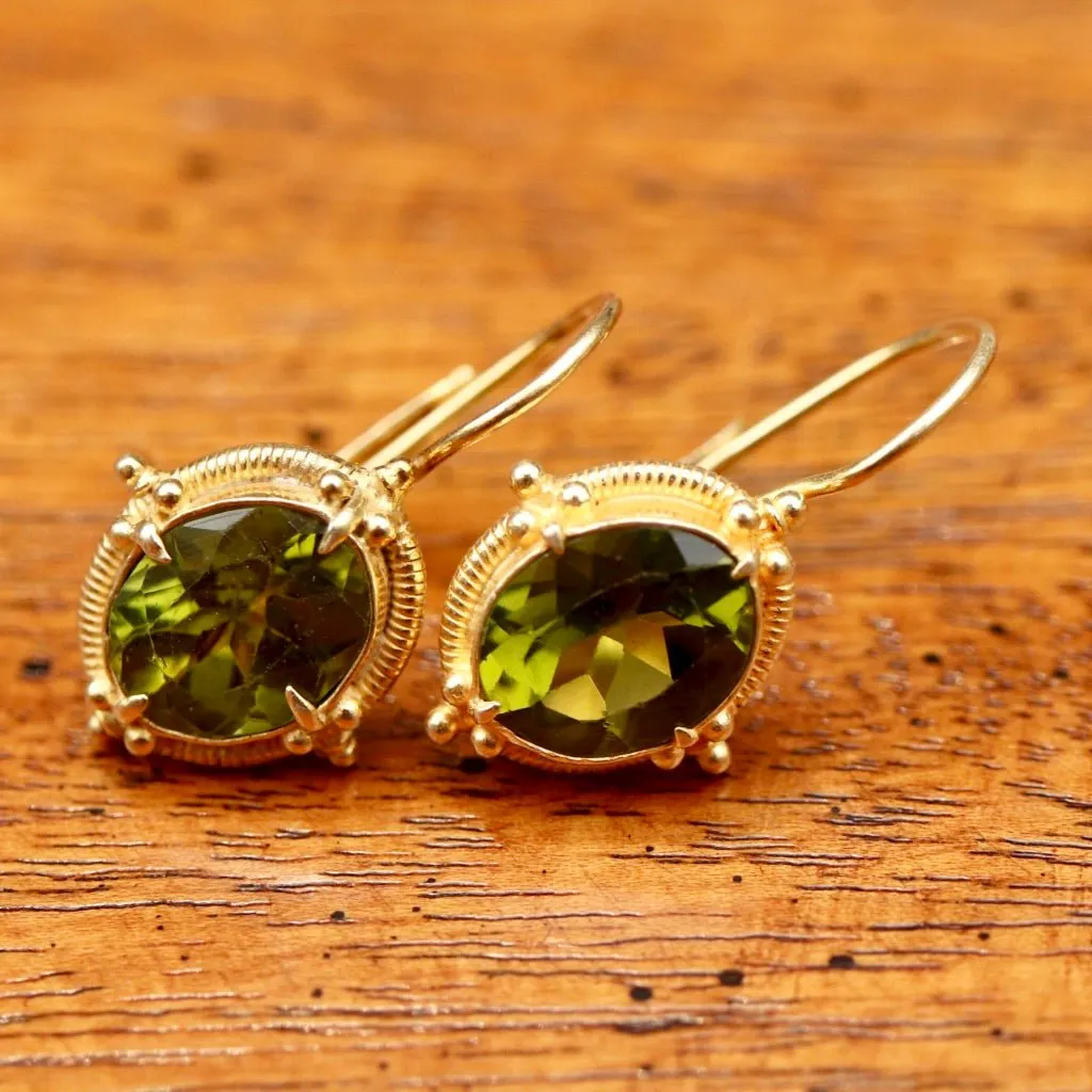 Peridot Aurelian Earrings