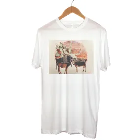 "Burro Sunset" - Triblend Tee