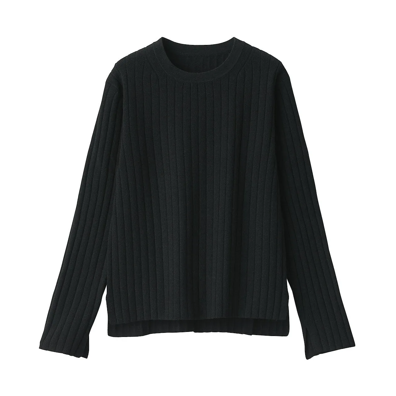 Ribbed Crewneck Sweater