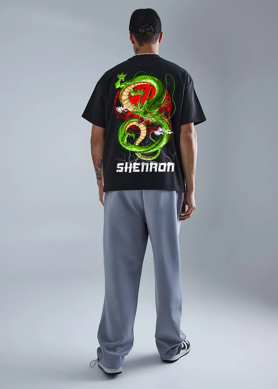 Shenron Men Oversized Printed T-Shirt