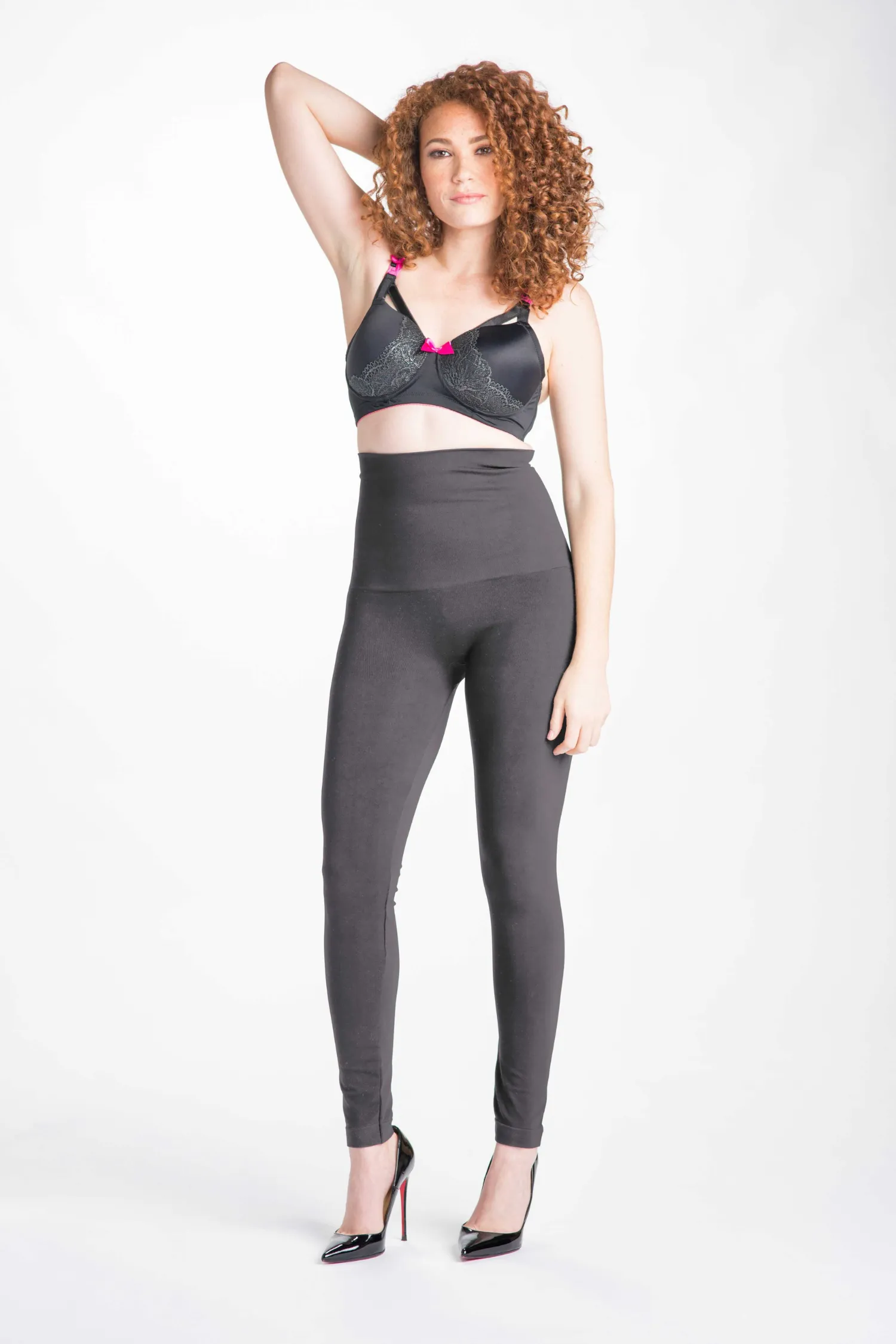 Snapback™ Postpartum Leggings - Charcoal Gray