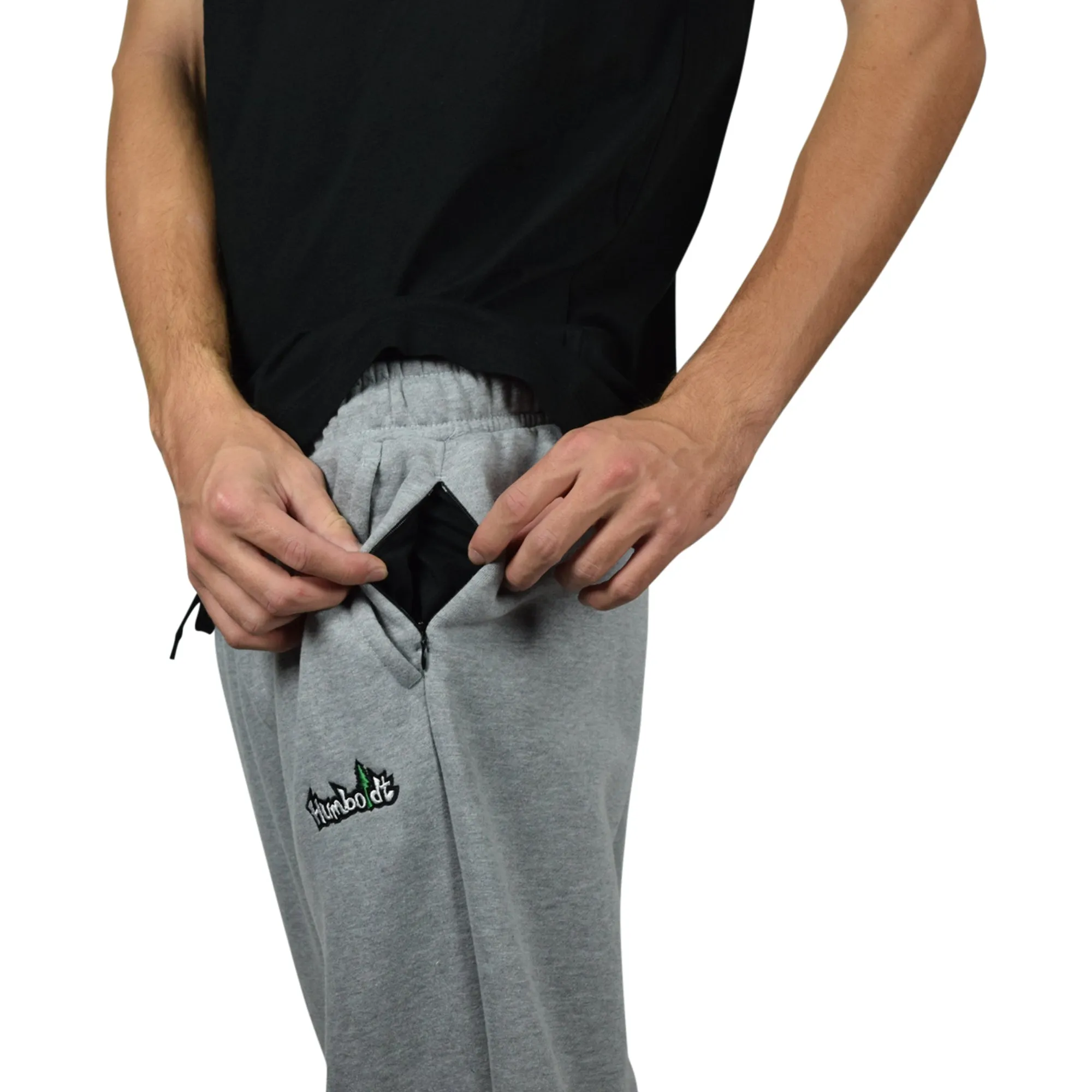 Standard Mens Sweatpants Heather-Grey