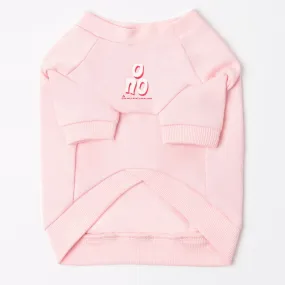 Sweatshirt with 'O NO' Print