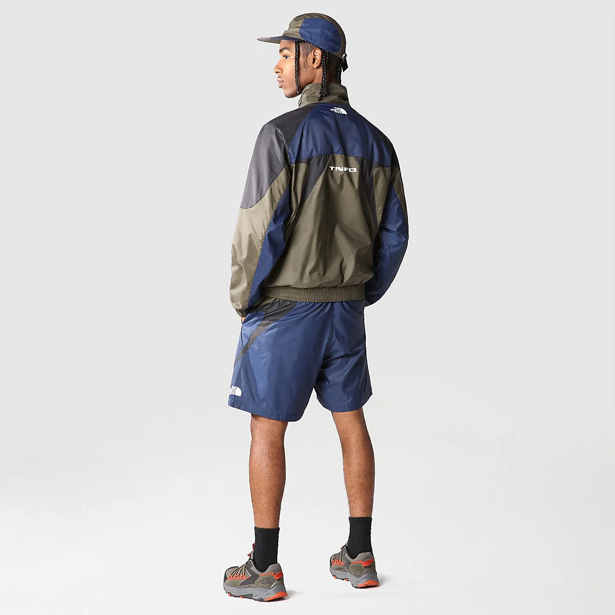 TNF X Shorts - Summit Navy-New Taupe Green