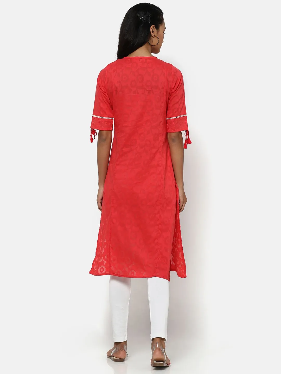 Twilight Keyhole Neck Kurta