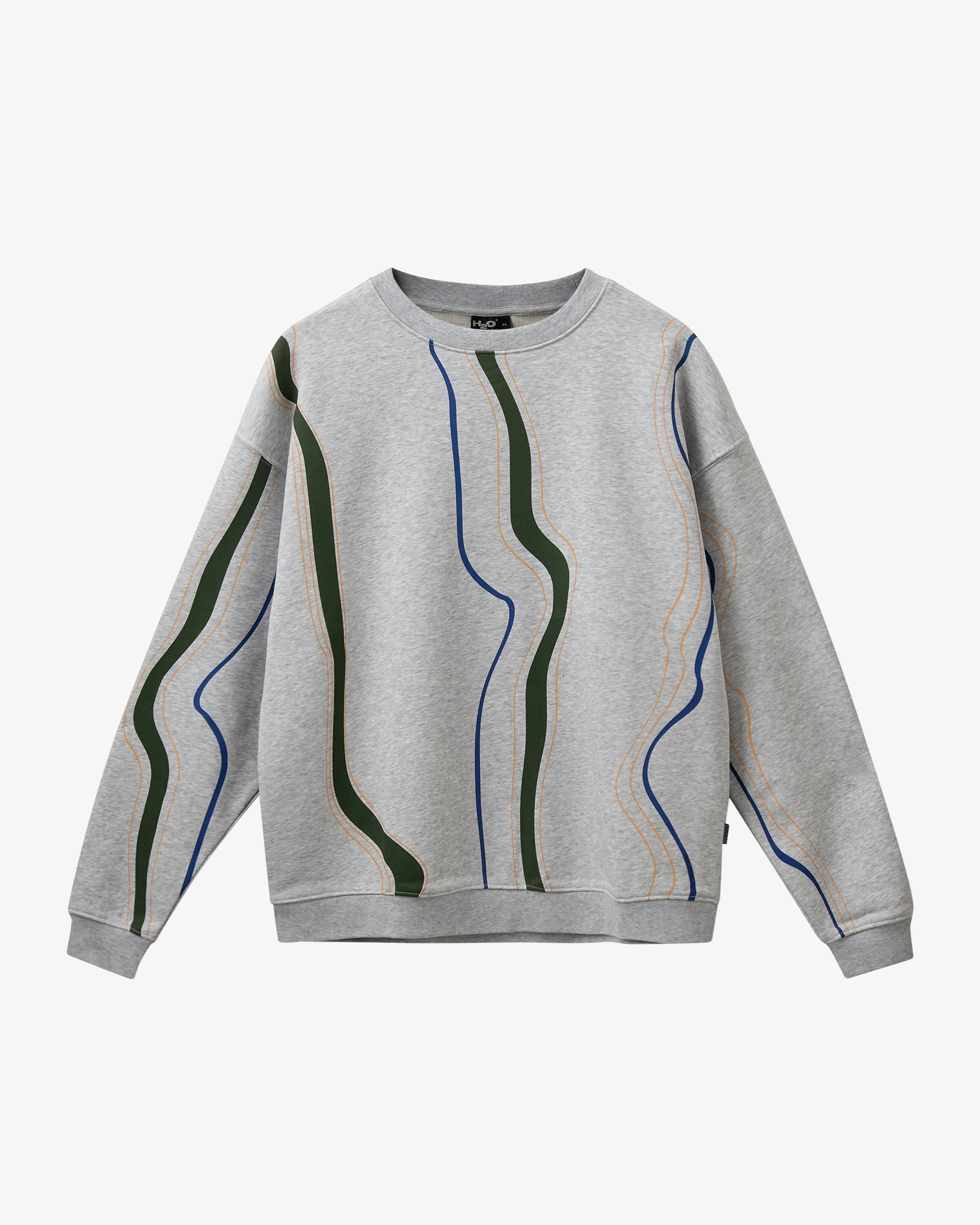 Wave Sweat O'Neck - Lt. Grey Mel