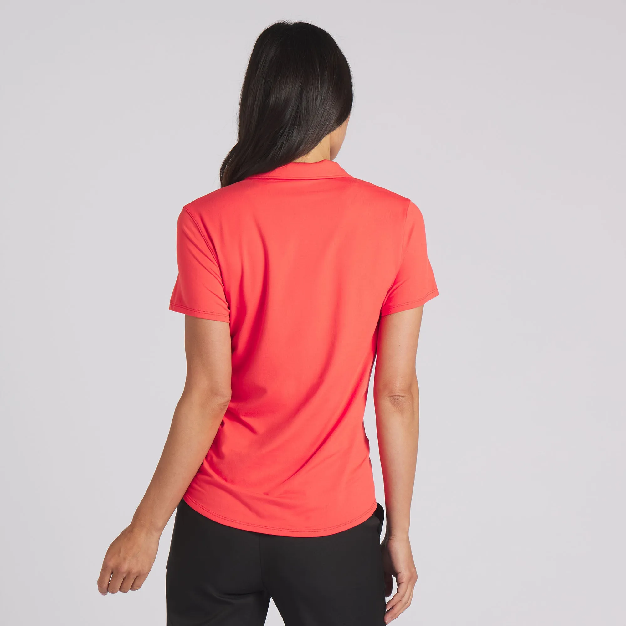 Women's CLOUDSPUN Piped Golf Polo