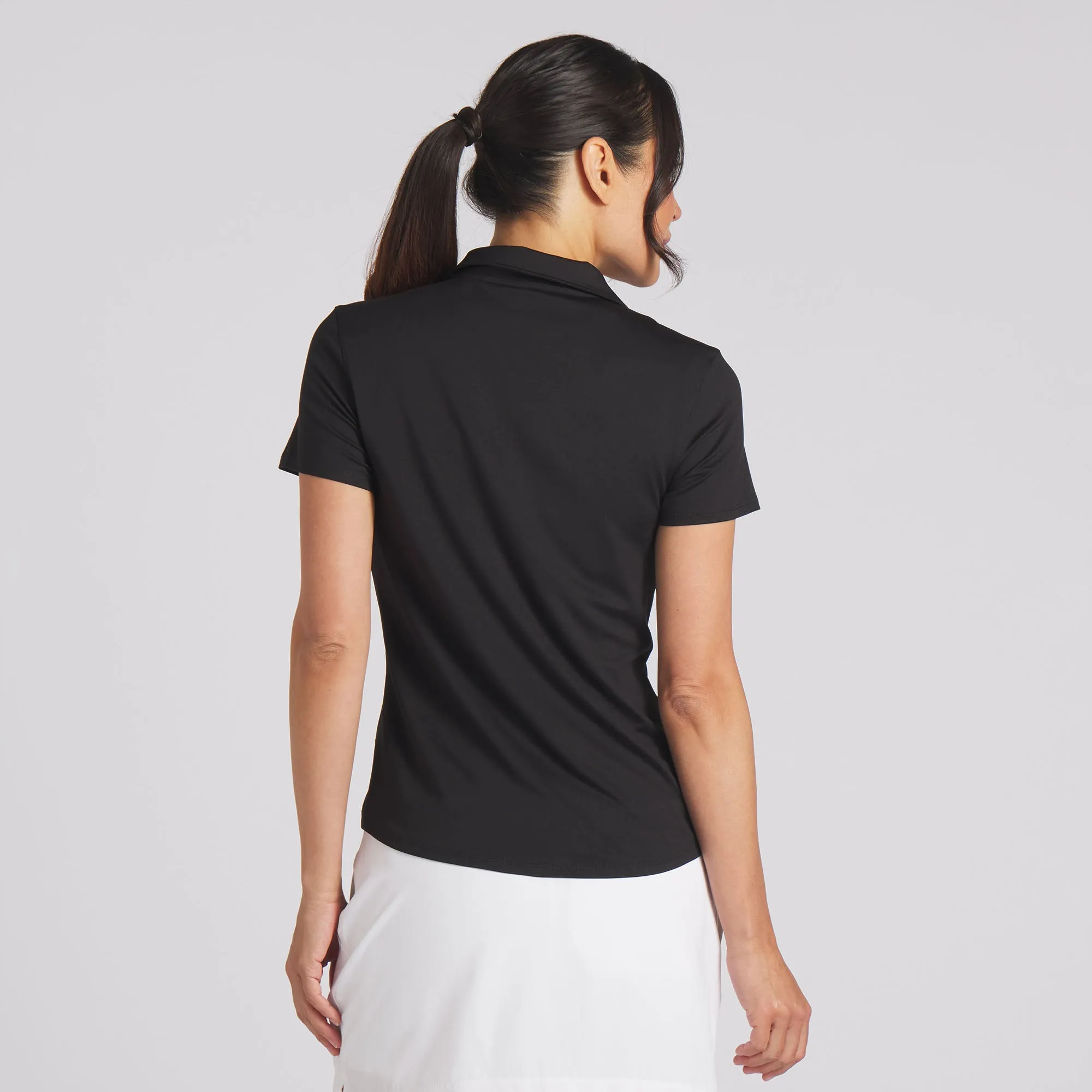 Women's CLOUDSPUN Piped Golf Polo