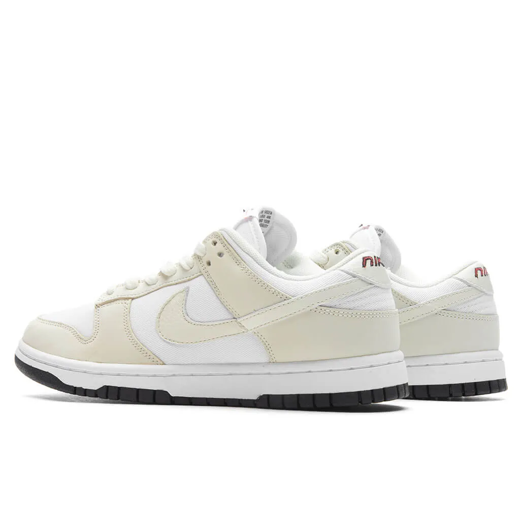 Women's Dunk Low LX NBHD - White/Coconut Milk/Black