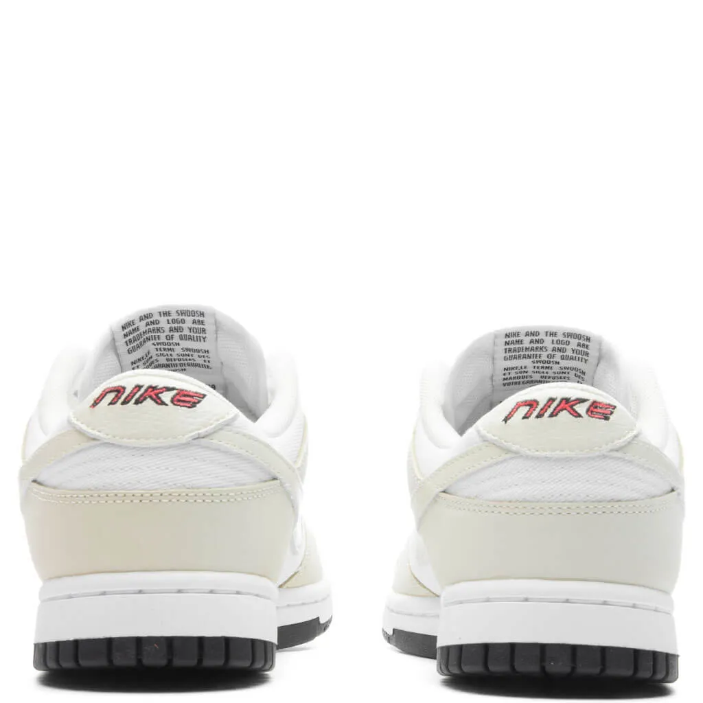 Women's Dunk Low LX NBHD - White/Coconut Milk/Black