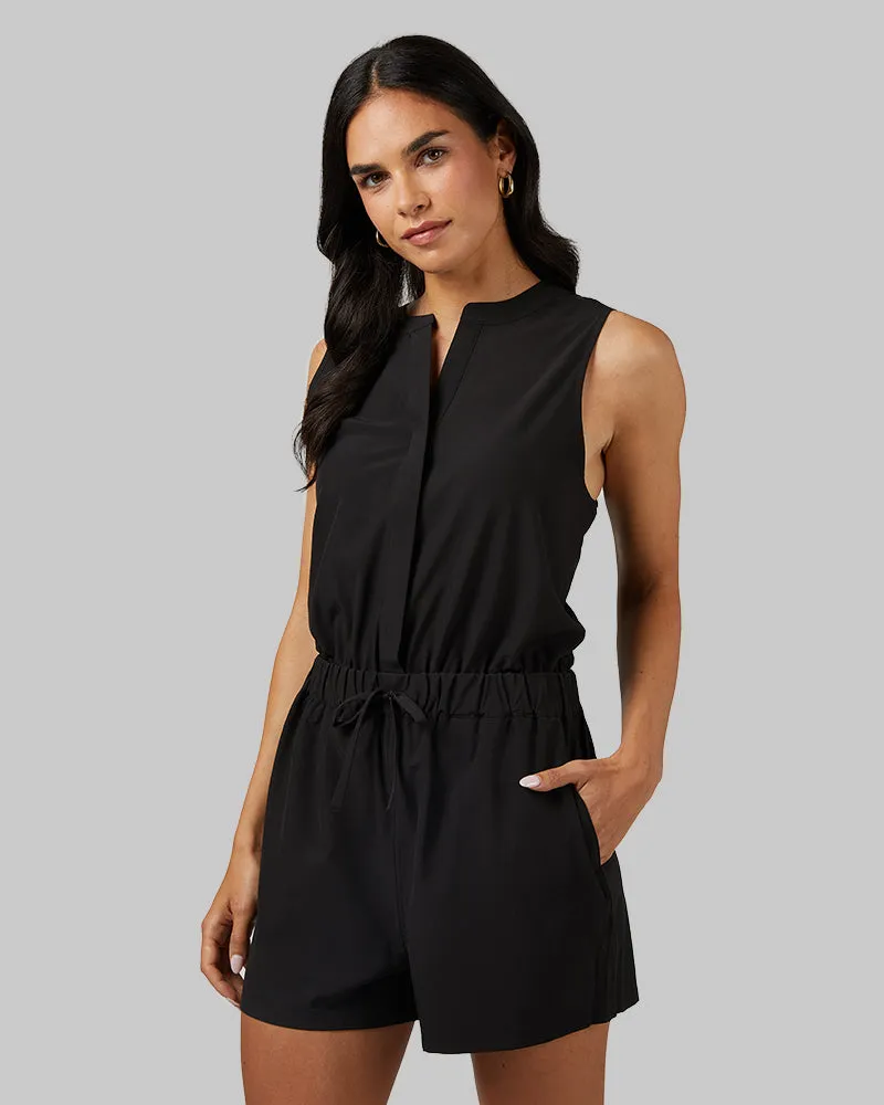 WOMEN'S FLYWEIGHT WOVEN ROMPER