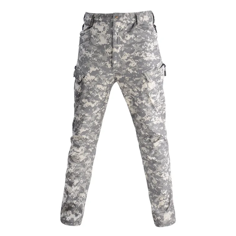 X7 Soft Shell Warming Pants Camouflage Tactical Pants