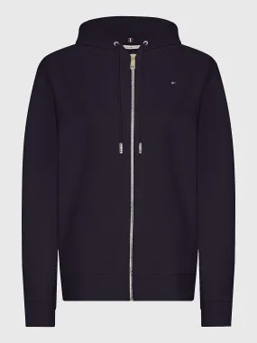 Zip- thur Hoody - Navy